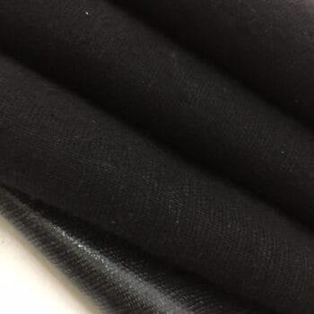Black Fusible Interfacing Fabric Cotton 55 Inch Width