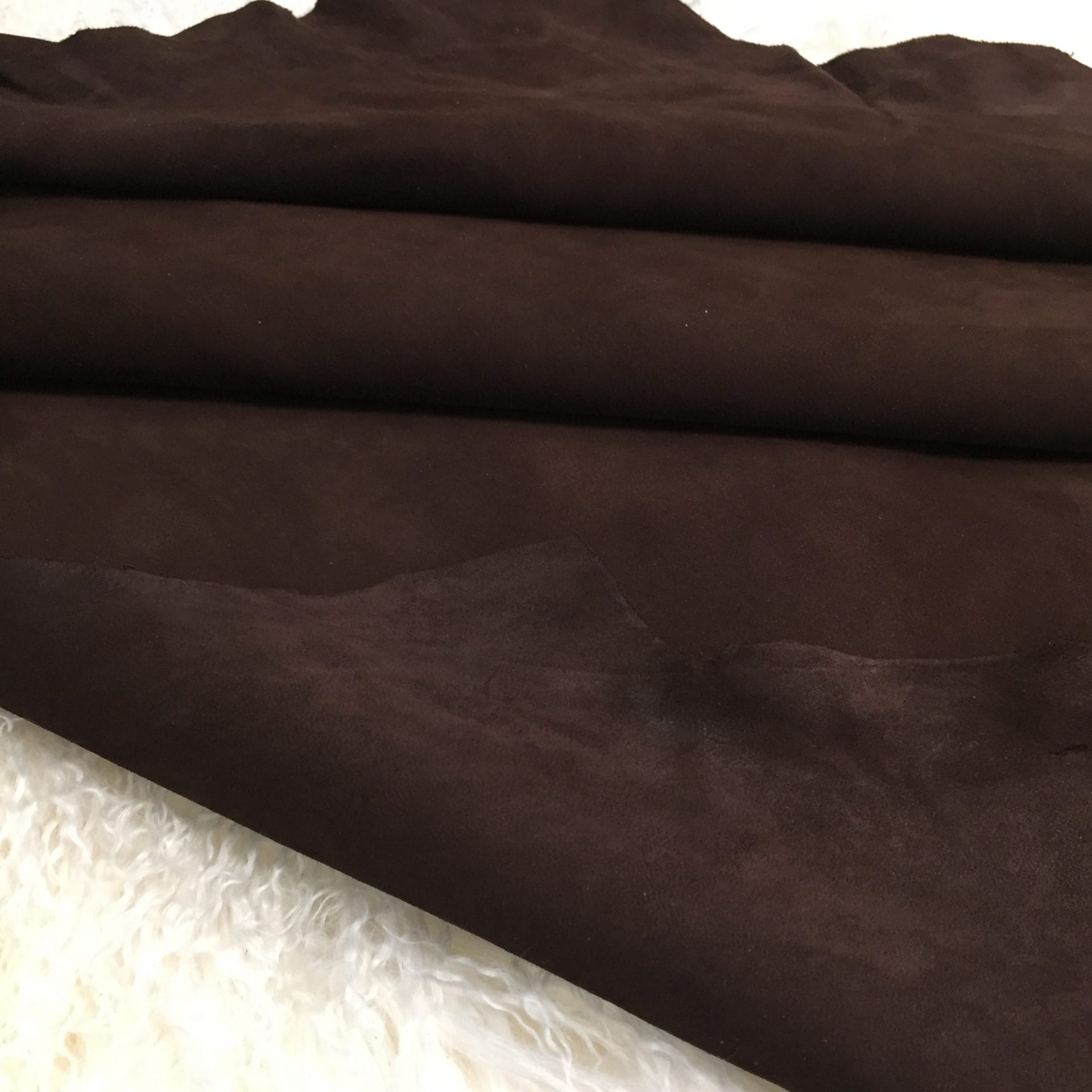dark brown goat suede avetcoinc@
