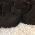 what is cow suede leather? The Vertu Cow Suede Leather Collection is made with exquisite cowhide and suede leather, with a thickness of 1.2-1.6mm and a weight of 3/4 oz. Chrome tanning techniques are used for a timeless and classic material, perfect for high-end jackets, boots, and other leather items.
