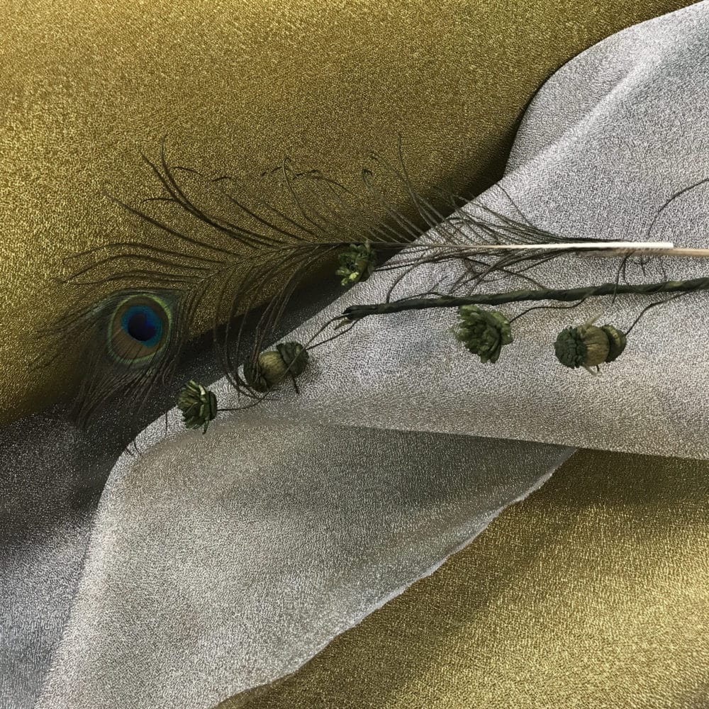 Gold Mesh Fabric Avetcoinc@