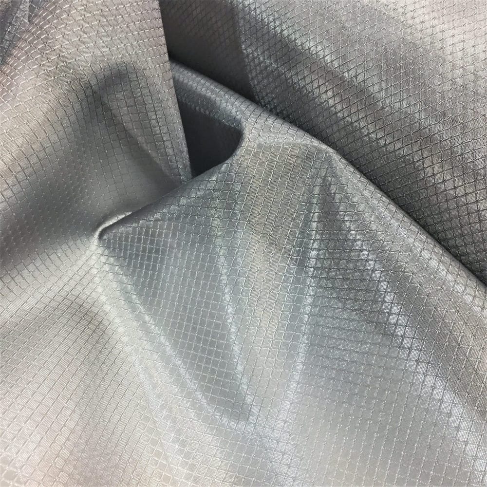 Silver Mesh Fabric Avetcoinc@