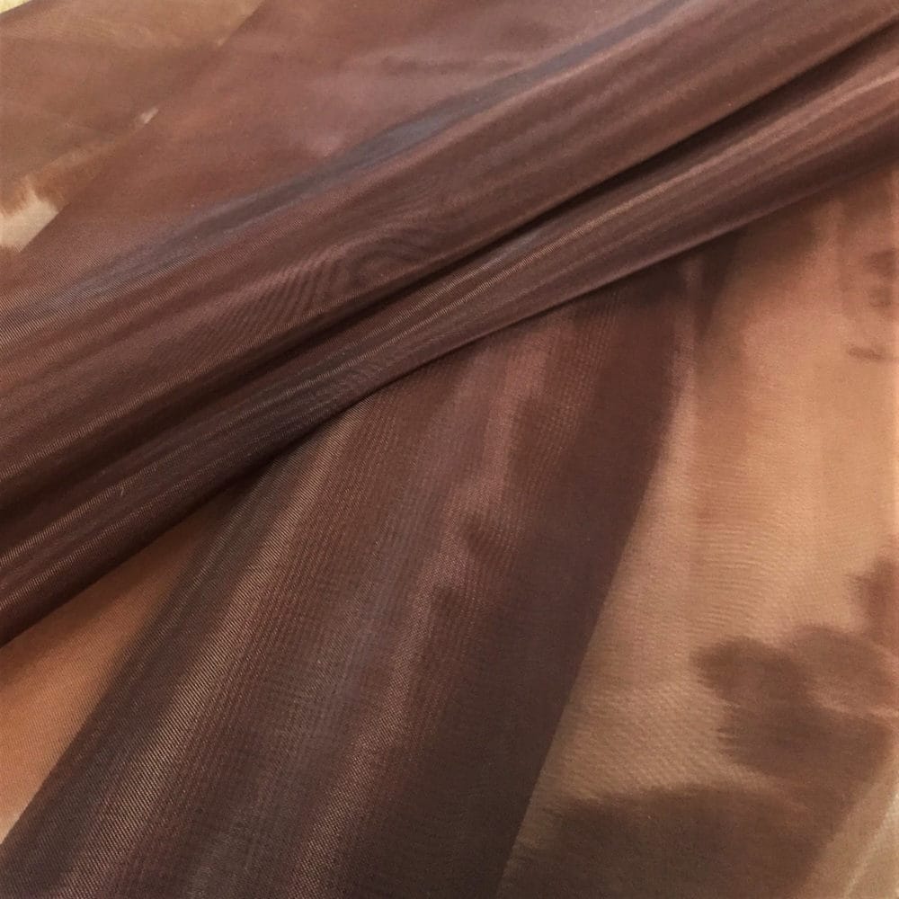 Brown Mesh Fabric Avetcoinc@
