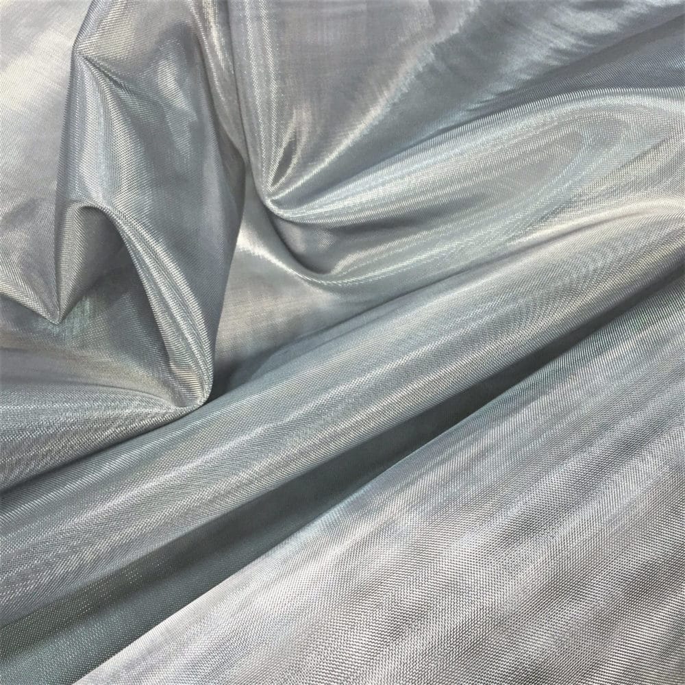 Silver Mesh Fabric Avetcoinc@