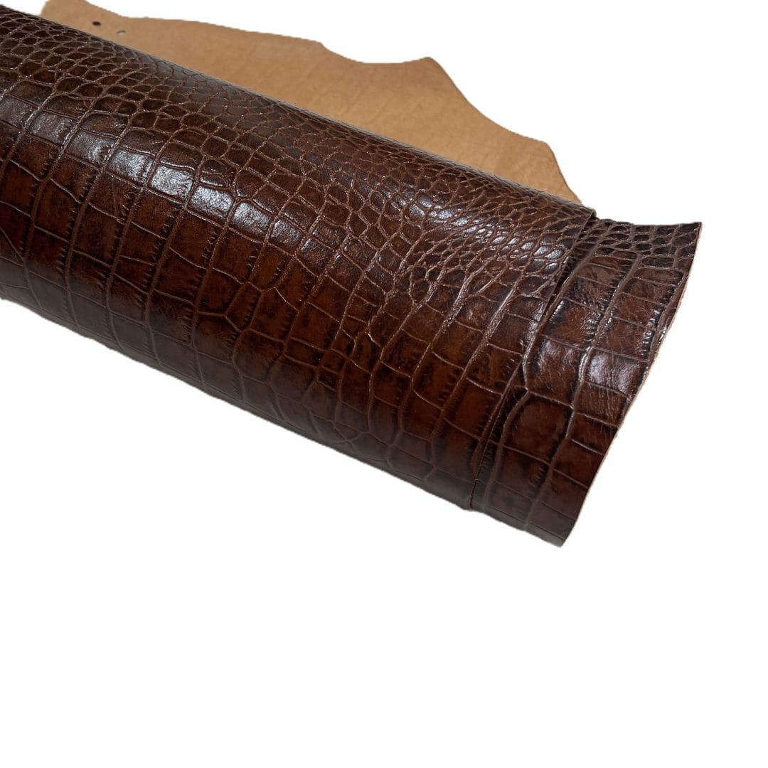 Crocodile Embossed Cow Cafe 1