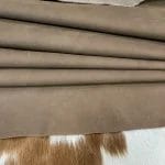 Dark Earth Cow Nubuck | Avetco Leather Hides and Eva Foam