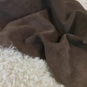 what is cow suede leather? The Vertu Cow Suede Leather Collection is made with exquisite cowhide and suede leather, with a thickness of 1.2-1.6mm and a weight of 3/4 oz. Chrome tanning techniques are used for a timeless and classic material, perfect for high-end jackets, boots, and other leather items.