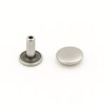 Double Cap Rivet Nickel-Avetco 3 | Avetco Leather Hides and Eva Foam Double Cap Rivets – Nickel, Light Gold