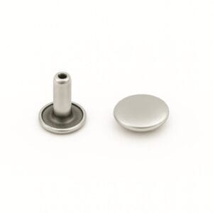 Double Cap Rivets – Nickel, Light Gold