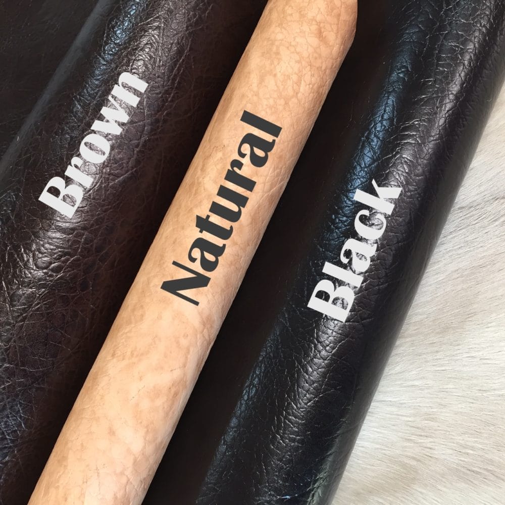 Elephant Embossed Cow Double Shoulder Veg Tan (1)