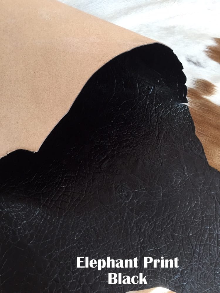 Elephant Embossed Cow Double Shoulder Veg Tan (9)