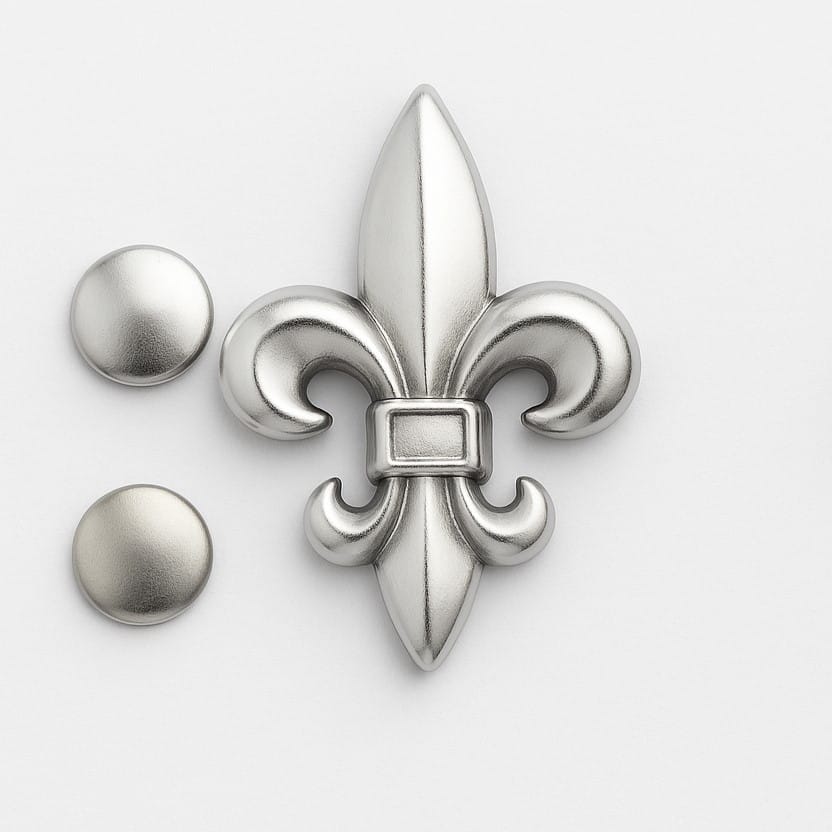 Fleur De Lis Nickel