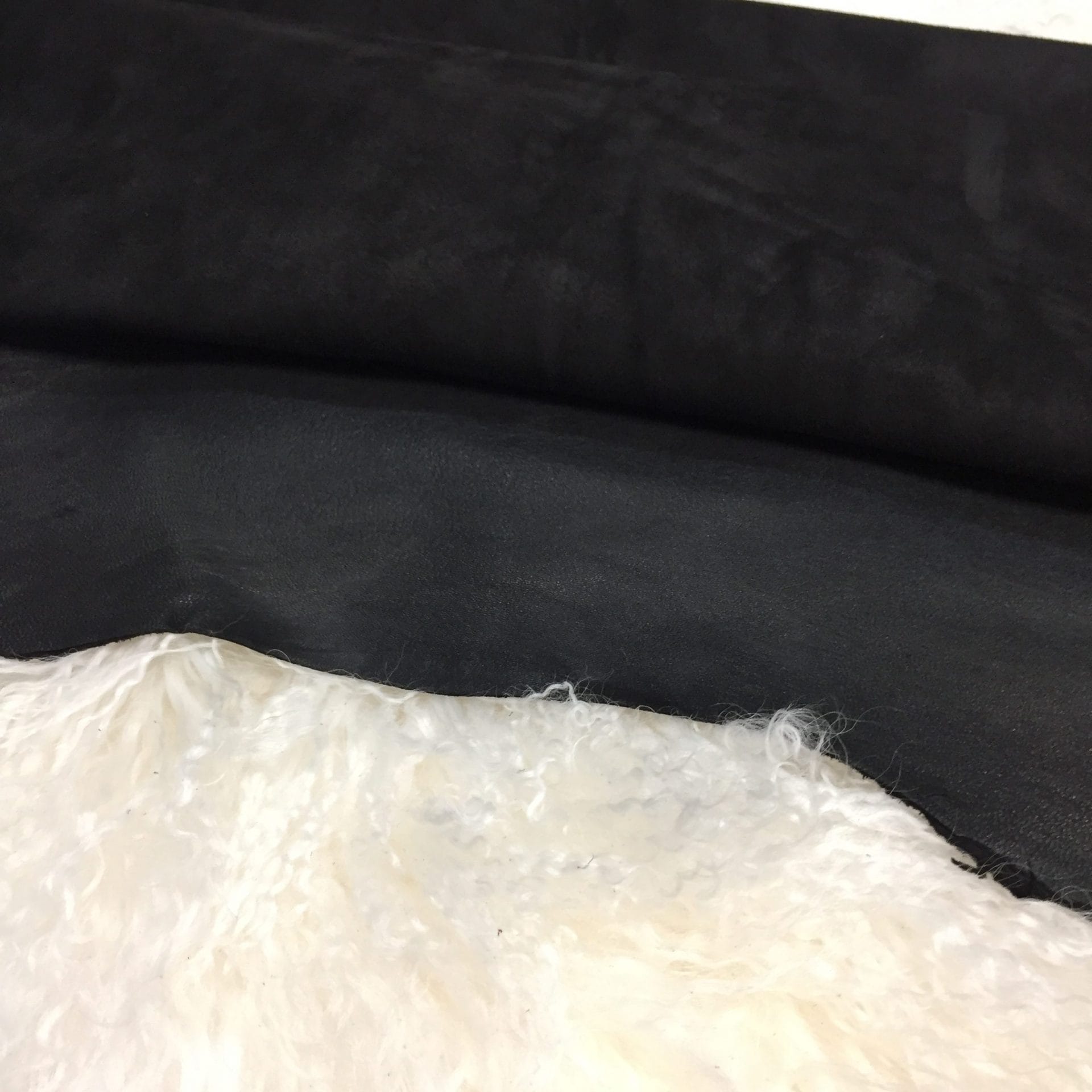 goat suede jet black leather avetcoinc@