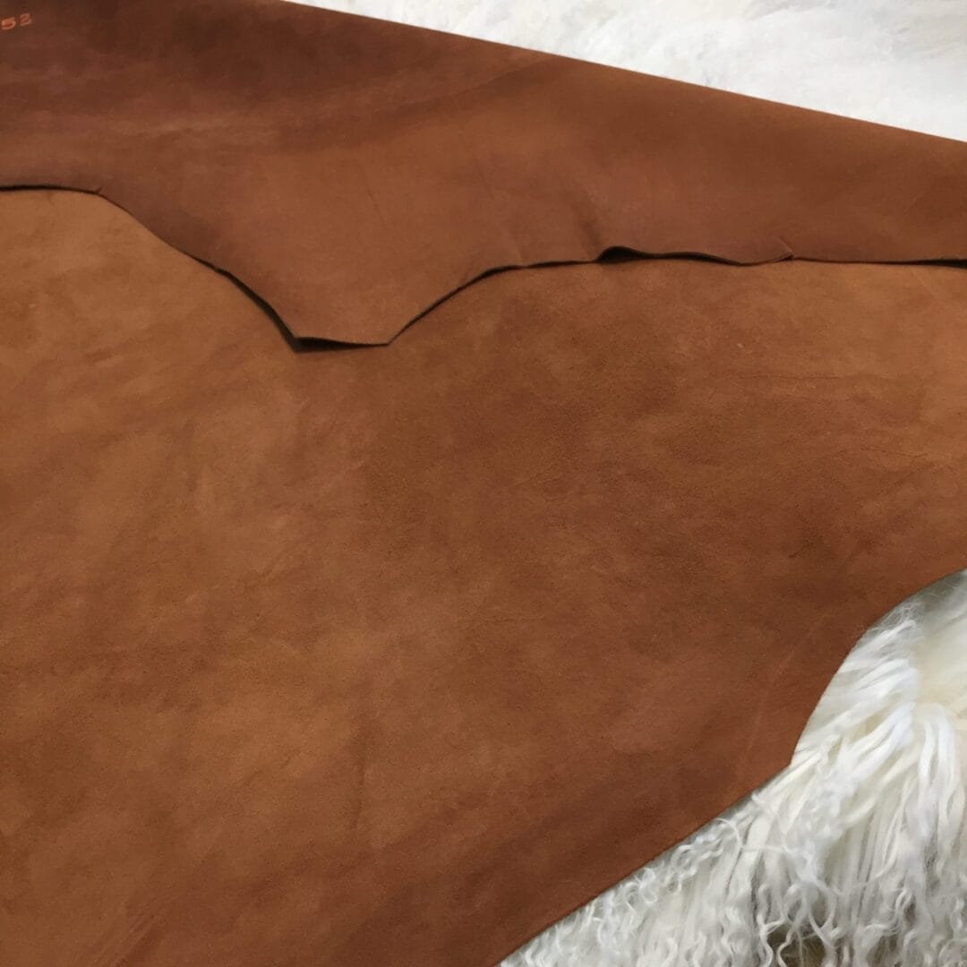 brown leather goat suede avetcoinc@