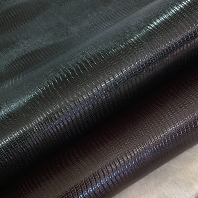 Lizard Embossed Cow Double Shoulder Veg Tan 3 oz
