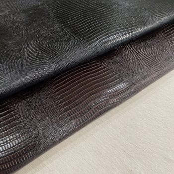 Lizard Embossed Cowhide Leather 3 oz