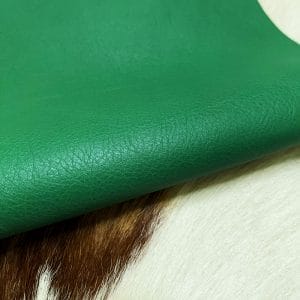 The Milano Cow Leather Collection is made of full-grain European leather produced from whole hides. This gives the leather a soft and luxurious finish on the surface, resulting in a subtle yet rich appearance. The collection is available in 48 complementary colors and is lightly pigmented and flexible, making it an excellent option for cutting. The Milano Collection is unbuffed and chrome-tanned, giving these leathers a smooth and elegant look.