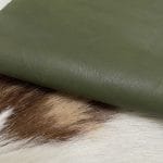 The Milano Cow Leather Collection is made of full-grain European leather produced from whole hides. This gives the leather a soft and luxurious finish on the surface, resulting in a subtle yet rich appearance. The collection is available in 48 complementary colors and is lightly pigmented and flexible, making it an excellent option for cutting. The Milano Collection is unbuffed and chrome-tanned, giving these leathers a smooth and elegant look.
