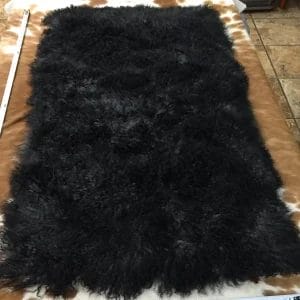 Our Mongolian Tibetan lamb fur plates, handpicked by expert craftsmen, offer superior quality. Each skin is made of the finest silky, long, and ultra-soft wool, ensuring it meets your standards. These plates are perfect for adding a touch of luxury to your home decor. You can use them to upholster furniture such as sofas, chairs, ottomans, benches, etc. They are also widely used in the fashion industry to create scarves, boas, tote bags, garments, and accessories. These 2ft x 4ft plates made with 4-5 inch long curly soft wool offer both style and comfort, making them an excellent choice for home decor or fashion.
