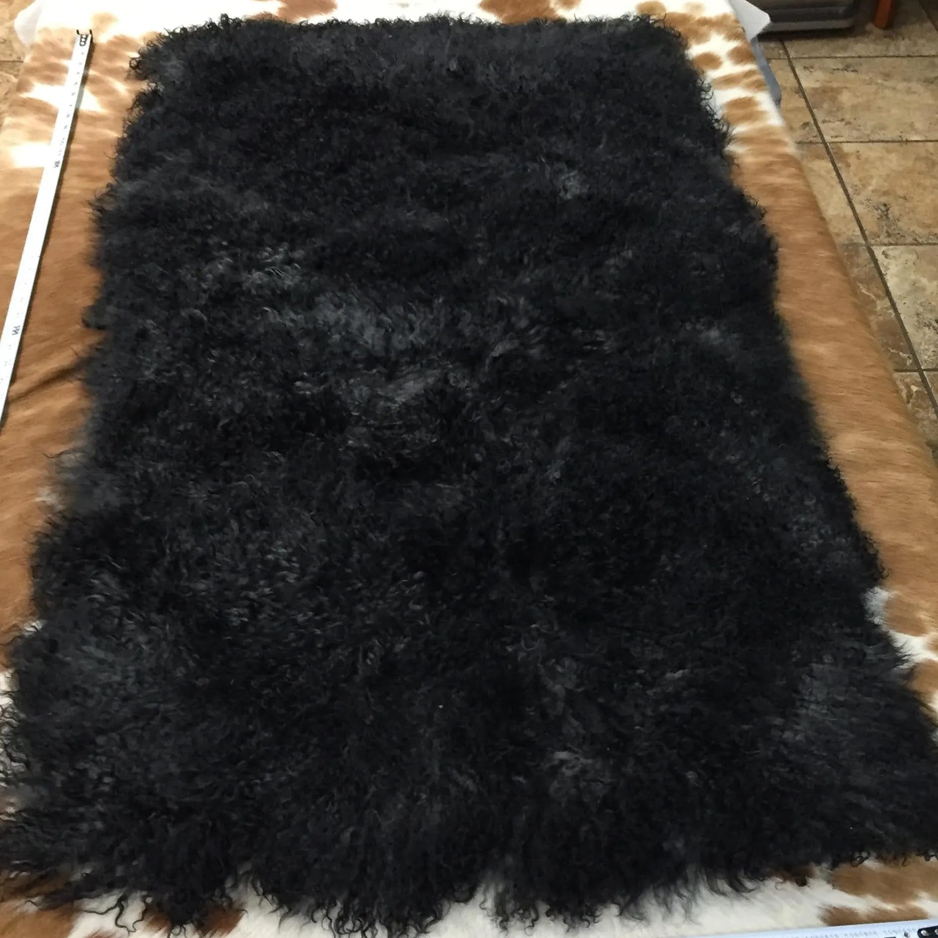 Mongolian Tibetan lamb fur plates 14