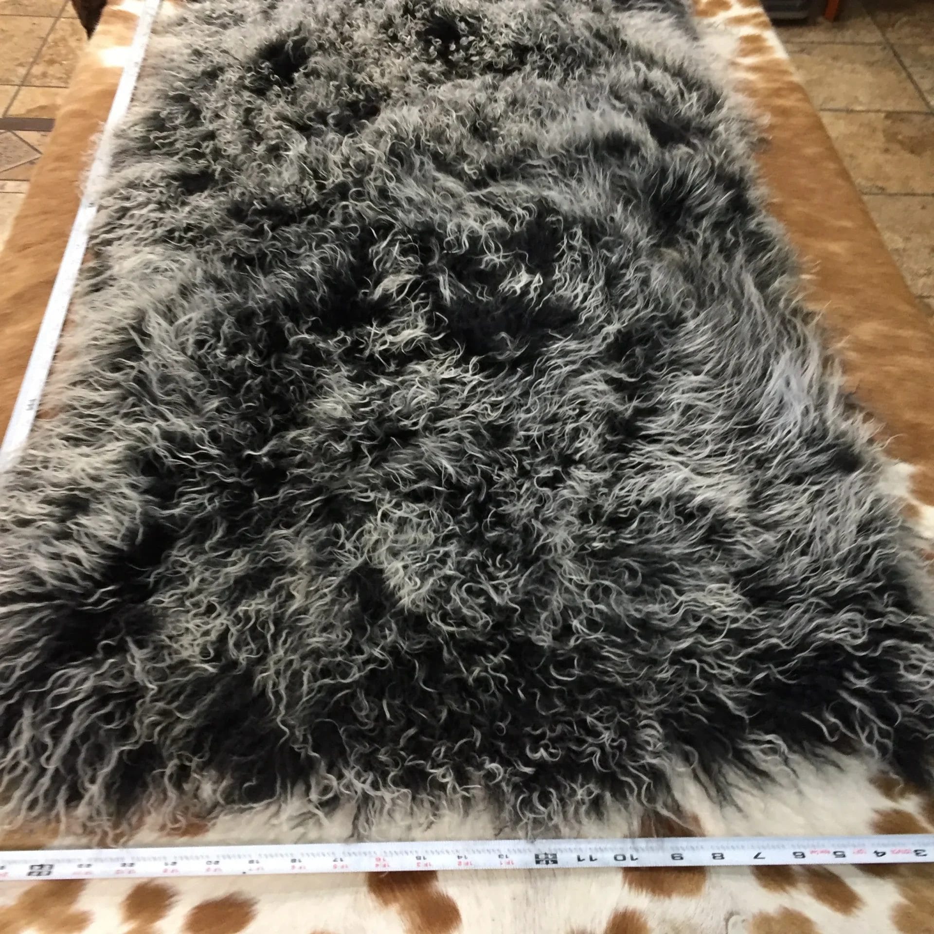 Mongolian Tibetan lamb fur plates 23