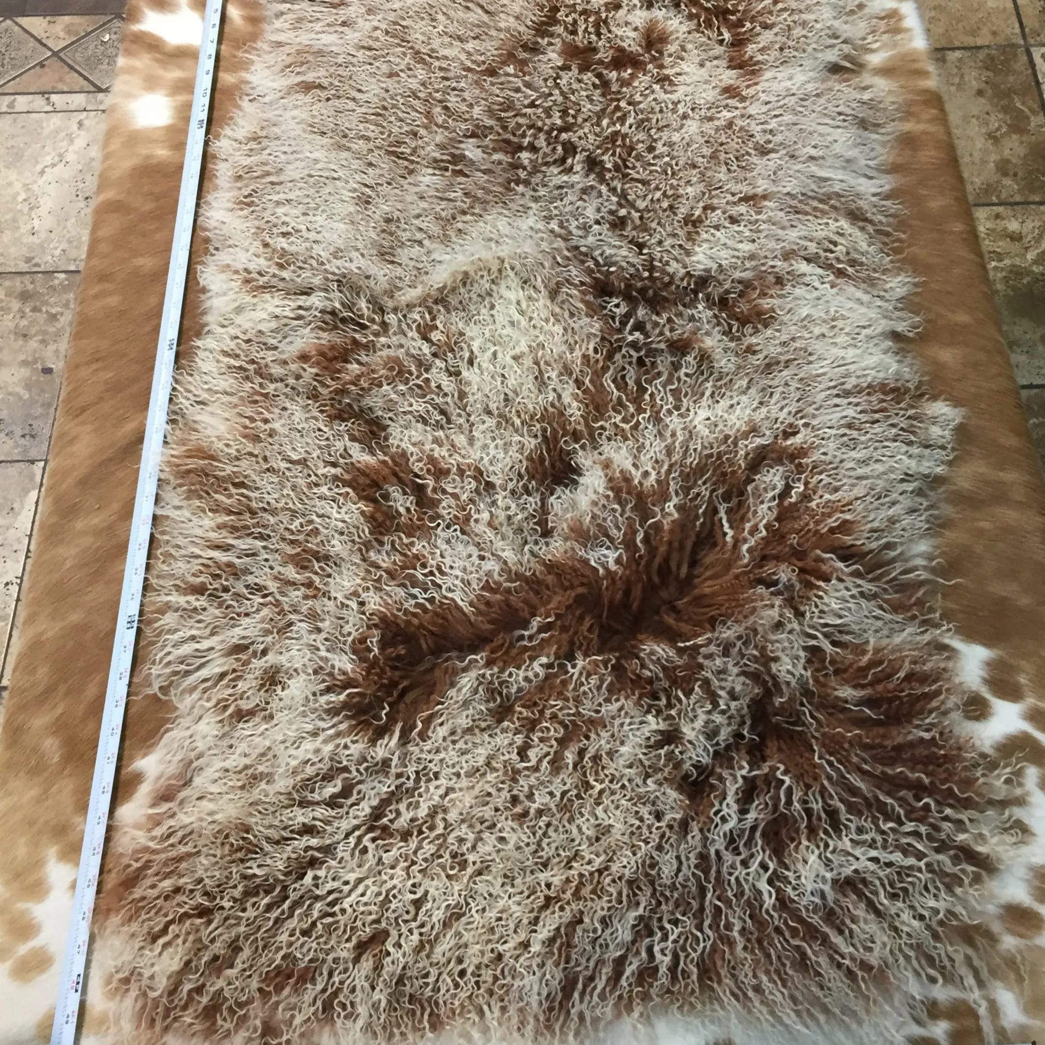 Mongolian Tibetan lamb fur plates 44