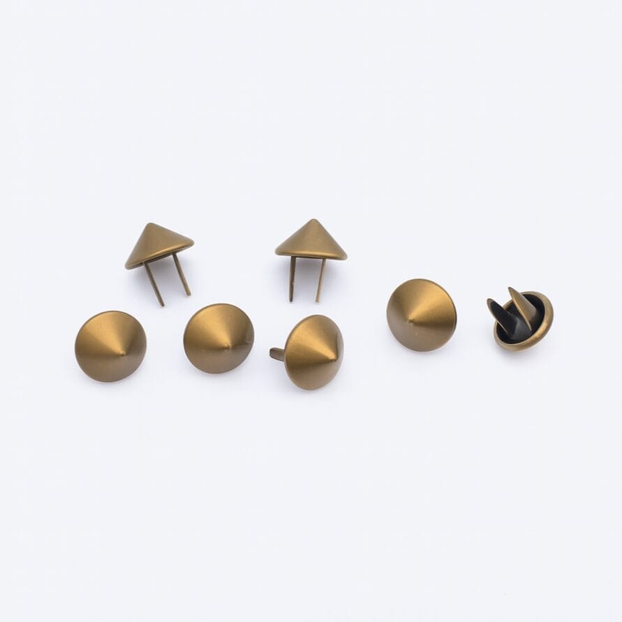 NH52 Cone Nail Head-Antique Brass-Avetco