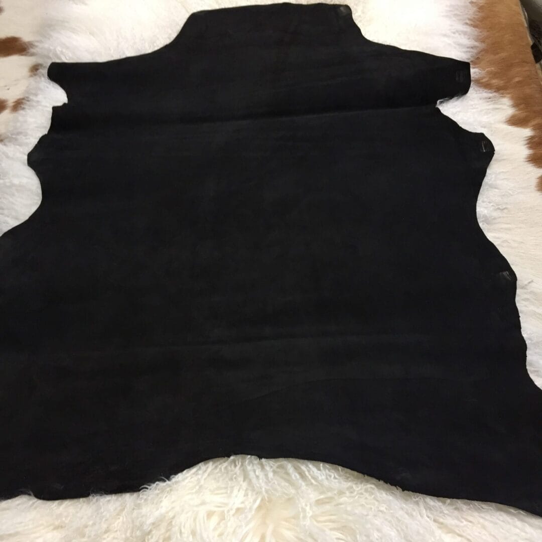 black goat leather suede avetcoinc@