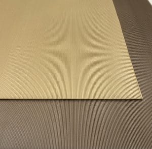 This soling material is made of high-quality rubber and features a fine line pattern that offers an excellent grip for your footwear. It is available in two classic colors - Tan and Brown that can complement any shoe design.