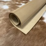 This soling material is made of high-quality rubber and features a fine line pattern that offers an excellent grip for your footwear. It is available in two classic colors - Tan and Brown that can complement any shoe design.