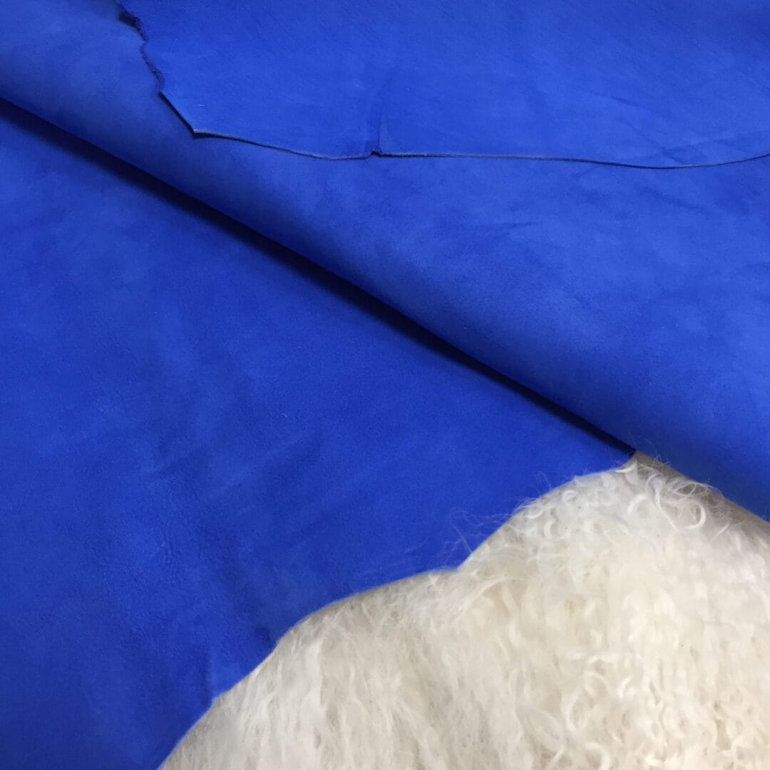 bright blue goat suede avetcoinc@