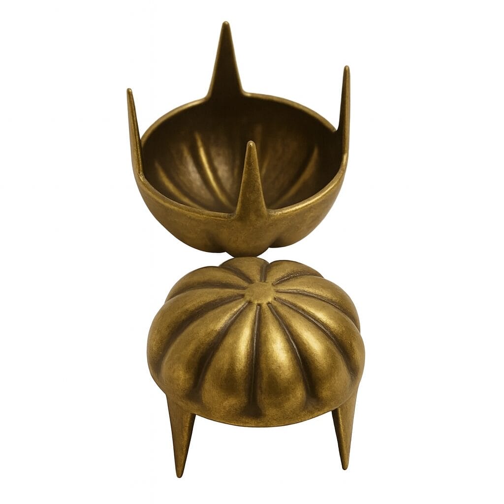 Parachute-Nail-Head-Antique-Brass