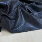 Perla Cow Leather Metallic Foil Blue Sapphire
