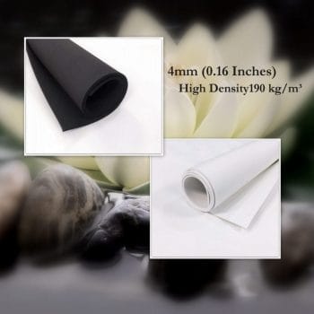 EVA foam is a versatile material made from ethylene-vinyl acetate copolymer. It is a durable, lightweight, and flexible foam that can be easily shaped, cut, and formed into different designs and sizes. A benefit of EVA foam is its shock absorption properties. It is also water-resistant, which makes it suitable for outdoor applications.