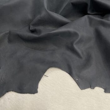 Matte Nappa Pirate Black Lambskin Leather 2 oz