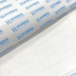 SP110. 0.4mm White (3) | Avetco Leather Hides and Eva Foam Celfil 110SP is a versatile, non-woven interfacing fabric, which is easy and quick to use. It is made of polyester and provides stability and strength to any fabric, ranging from lightweight to heavyweight materials. This self-adhesive fabric is essential in adding details to any project, providing a stable base to add embellishments or sew patterns on. It is a must-have for any sewing enthusiast, regardless of skill level. In terms of applications, Celfil 110SP is suitable for a wide range of uses, including interlining, shoes, handbags, garments, and leather. It can be used in various craft projects where additional support or structure is needed. Whether you're creating a pair of shoes, a handbag, or a garment, Celfil 110SP will provide the necessary support to ensure your project is a success. Sold by 5 yard, Celfil 110SP is easy to purchase in the exact amount you need for your project. The fabric measures 58″W × 5 yards, providing ample material to work with. The width of the fabric is 58″W ± 2, and the thickness is 0.4 mm, providing sufficient support while still remaining lightweight. The soft hand feel of the fabric makes it easy to work with, and it's available only in white. Celfil 110SP is made in Mexico, ensuring its high quality.