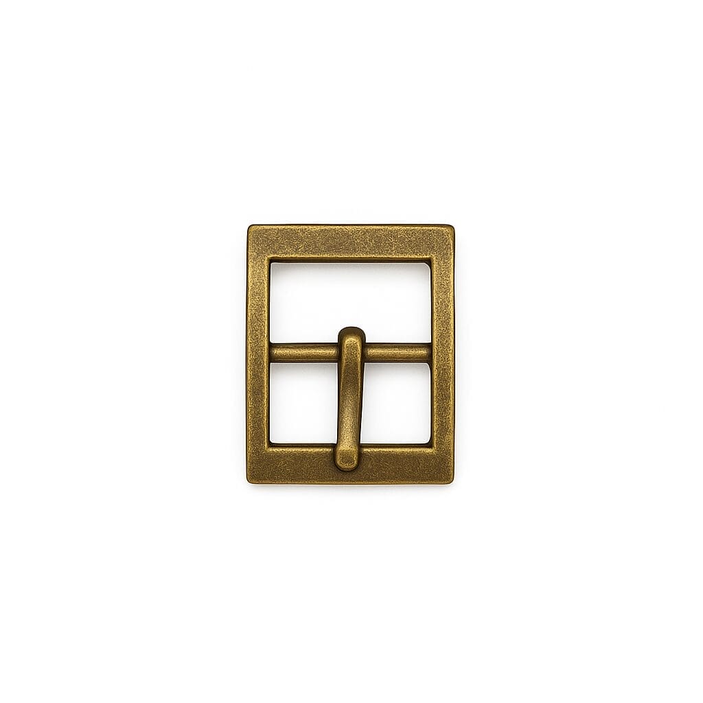Rectangular 12mm Center bar buckle Y3114