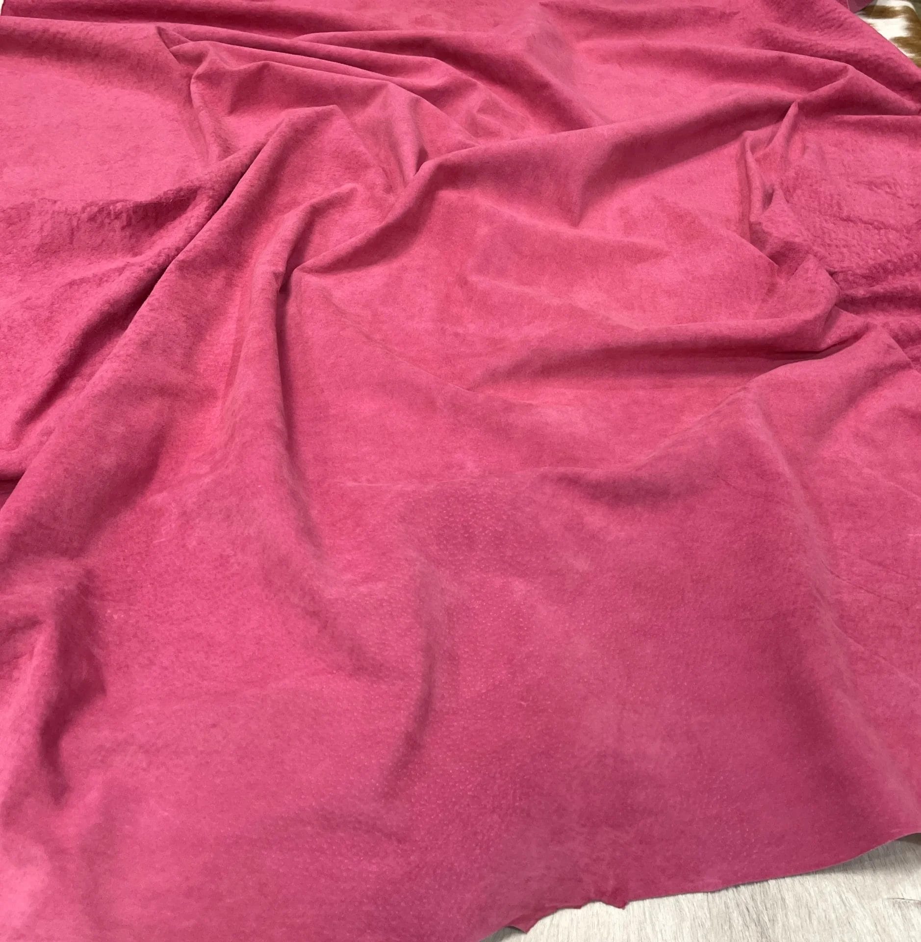 Fuchsia Rose Full grain Pig