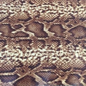 Python Pattern Embossed Cowhide