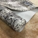 Piton Embossed Cow Leather Eggshell Tan