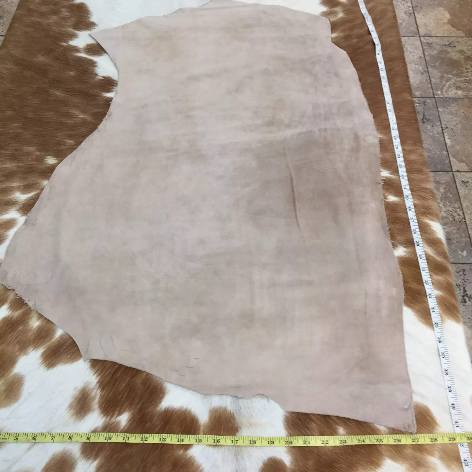 Cow Suede Taupe