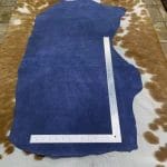 Cow Suede Navy Blue | Avetco Leather Hides and Eva Foam