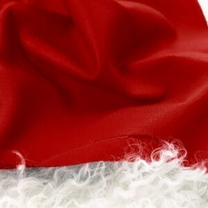 Stretch Lambskin Nappa Leather hide in red