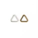triangle_ring_1 | Avetco Leather Hides and Eva Foam 9.5mm Triangle Ring AK161 – Nickel and Antique Brass finish – Avetco