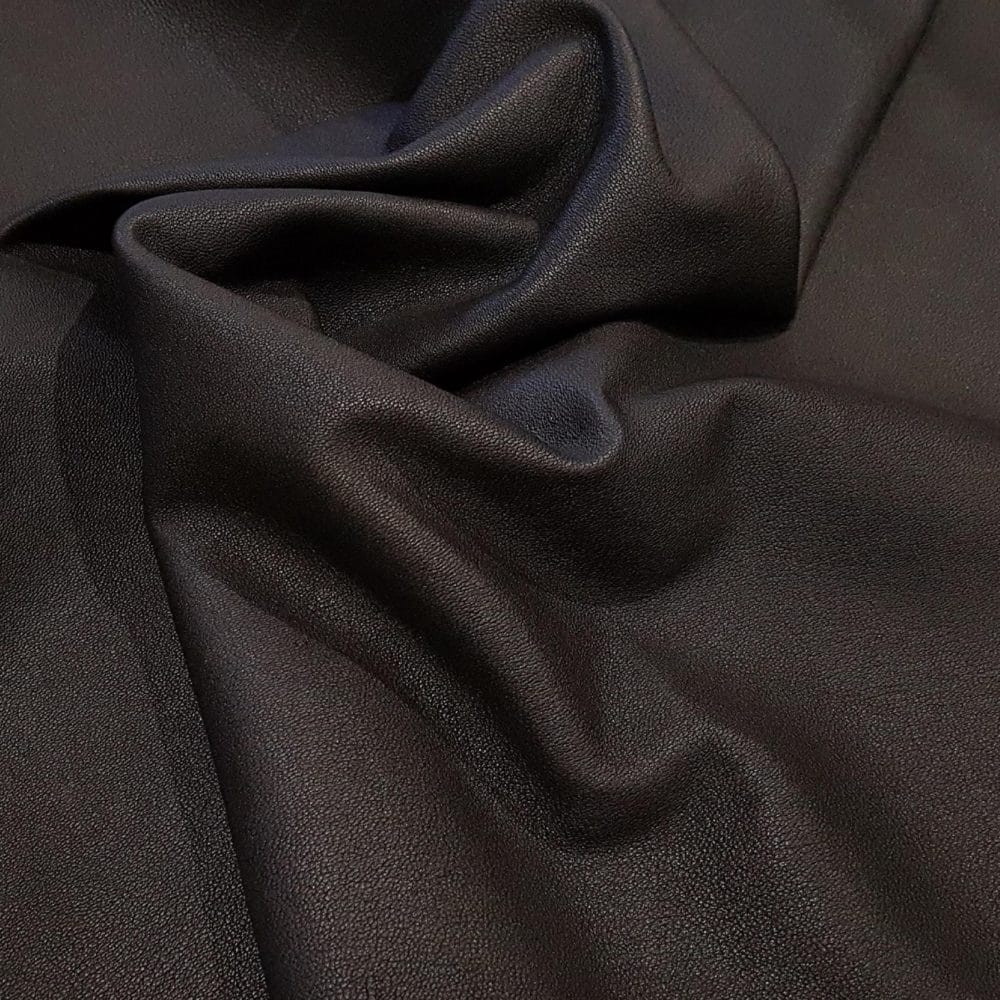 BLACK Stretch Lambskin Avetcoinc@