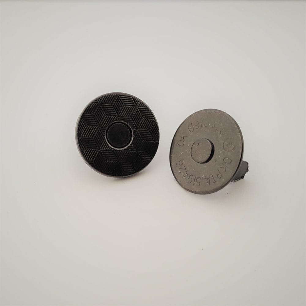 933_#HD017 Gun Metal Magnets 18×2