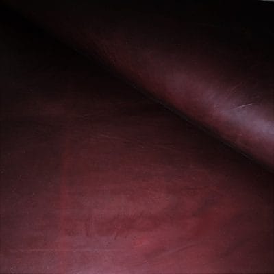 11/12 oz Latigo Leather Burgundy Panel 12" x 24"