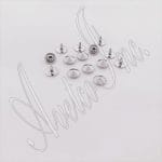 Nickel Cone Head Rivet Avetcoinc@