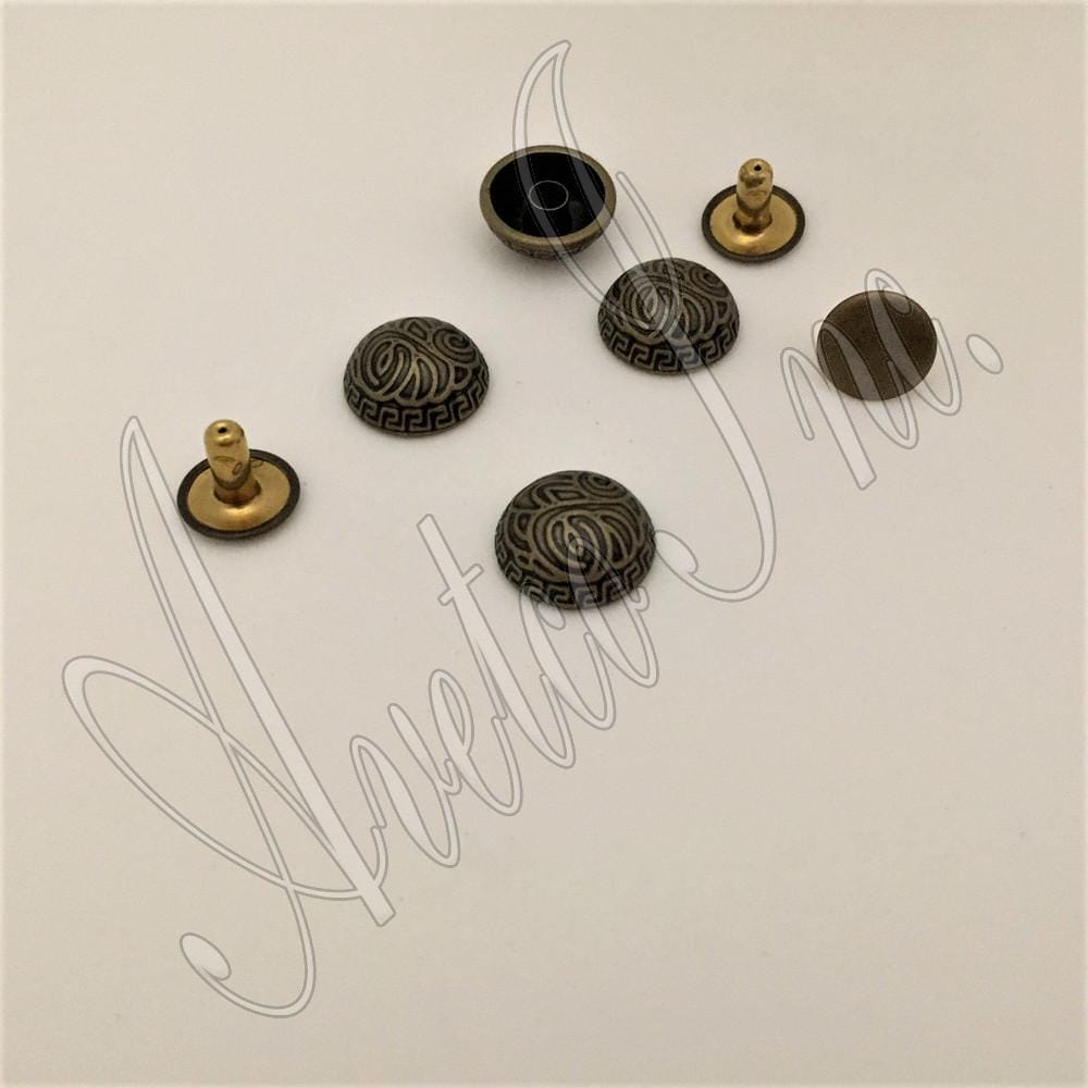 R598-15mm Antique Brass