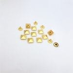 gold 10.3mm rivets