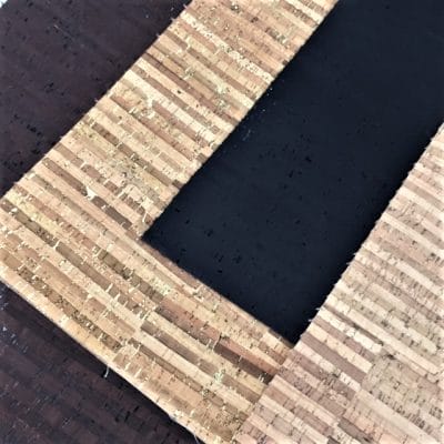 Natural Cork Fabric Monaco #16 | 27" x 36"